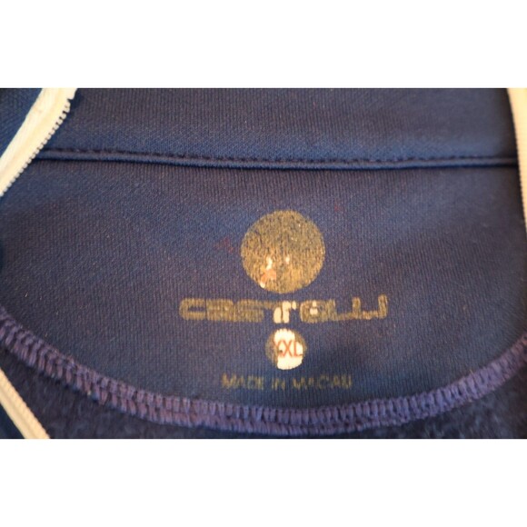 Castelli long sleeve pullover jersey size XXL Blue - Picture 8 of 11